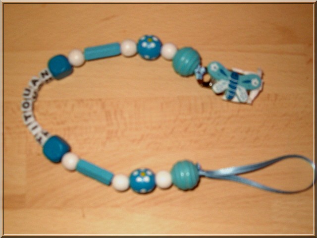 attache bleu